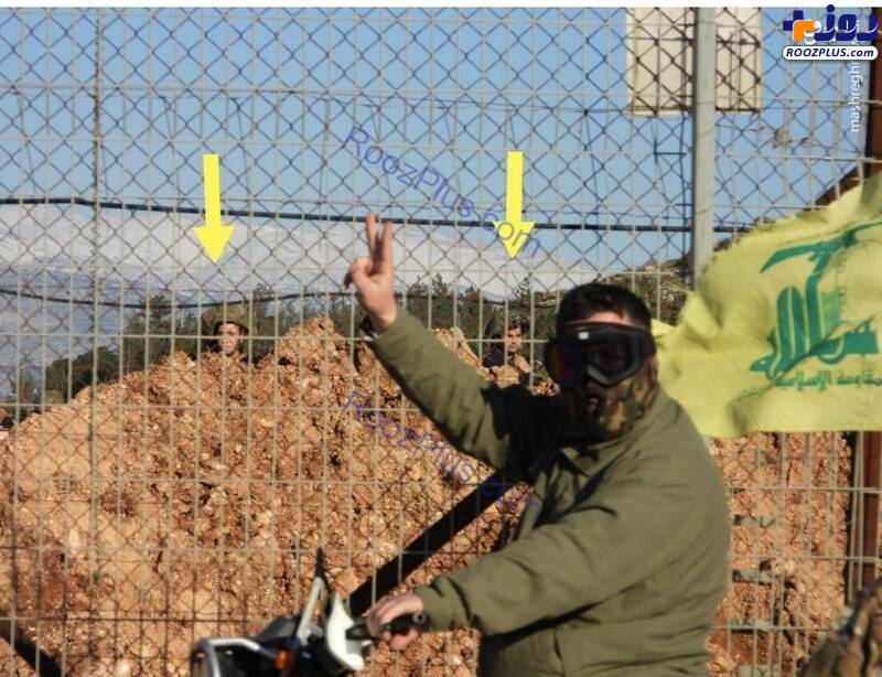 عکس/ رژه موتورسواران حزب الله و قیافه دیدنی نظامیان صهیونیست