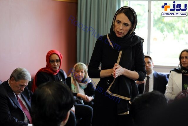 نخست‌وزیر نیوزیلند برای همبستگی حجاب گذاشت+عکس