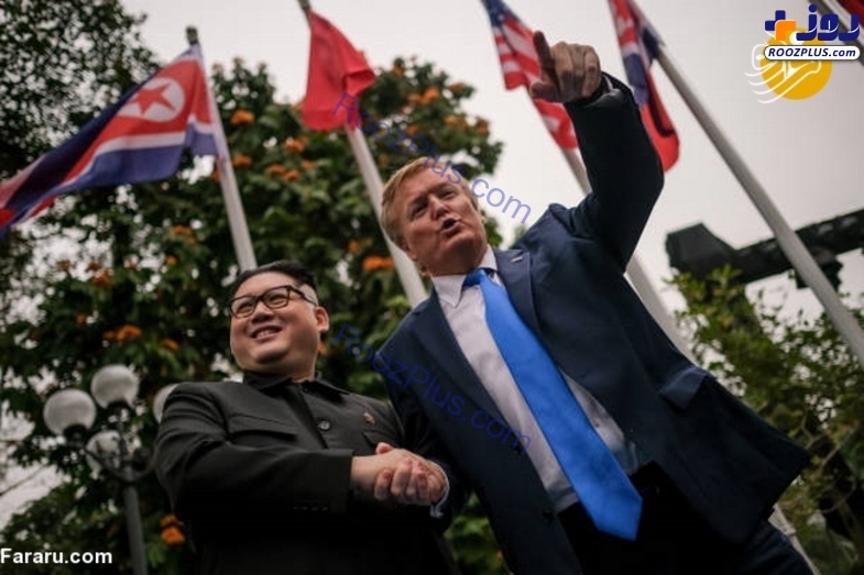 بدل کیم جونگ اون و ترامپ در هانوی +تصاویر