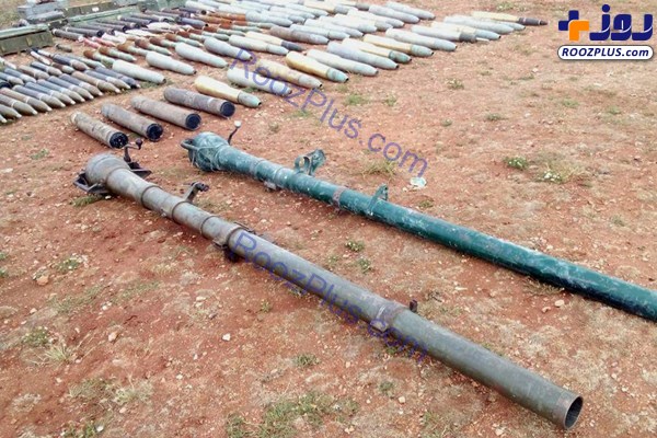 کشف موشک‌هایی که قطر برای تروریست‌ها در سوریه ارسال کرده بود +تصاویر