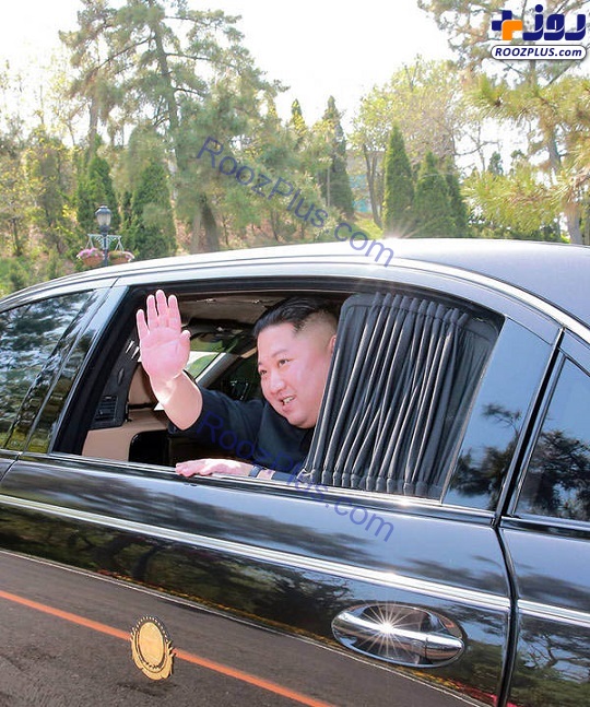 اسکورت ویژه رهبر کره شمالی در چین +تصاویر