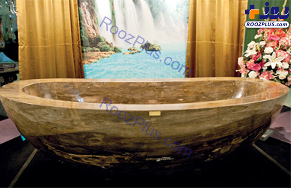 عجیب ترین و گرانترین وان حمام در دبی+ عکس