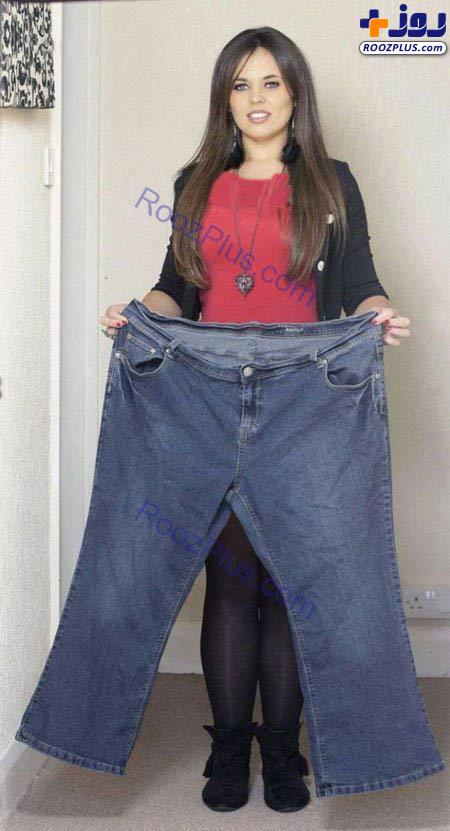 کاهش وزن عجیب این زن او را مشهور کرد!+عکس