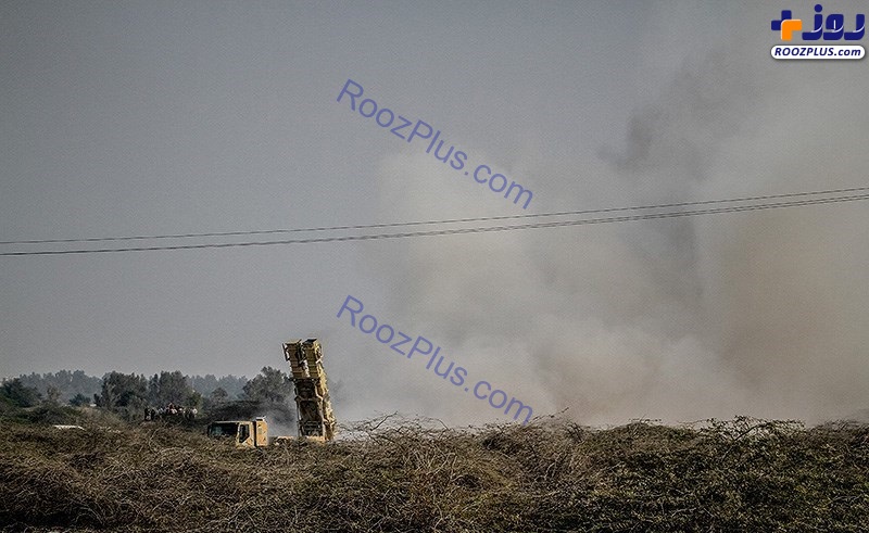 شلیک موشک از سامانه پدافند هوایی صیاد-۲ +تصاویر