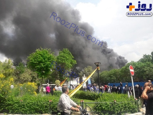 آتش سوزی در رستوران معروف بازار تهران+عکس