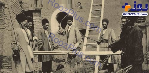 شکنجه مجرمان در تهرانی قدیم +تصاویر