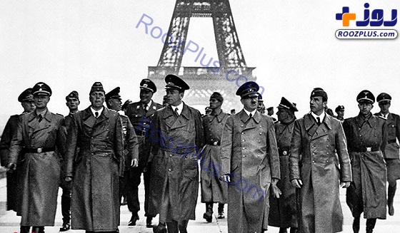 بازدید هیتلر از پاریس+عکس