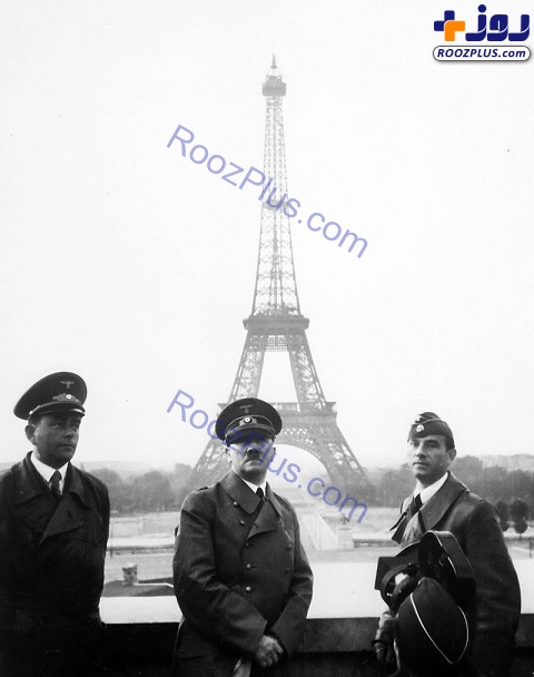 بازدید هیتلر از پاریس+عکس