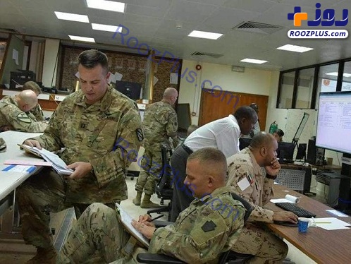 حضور آمریکایی‌ها در اتاق عملیات نظامی امارات! +عکس