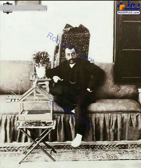 مظفرالدین شاه قاجار بدون تاج بر سر مبارک! +عکس