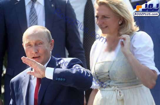 هدیه ازدواج پوتین به خانم وزیر ۵۳ ساله اتریش +تصاویر