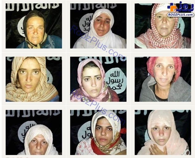 انتشار تصاویر زنان در اسارت داعش+عکس