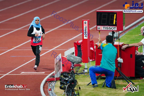 پوشش دونده زن در بازی‌های آسیایی+عکس