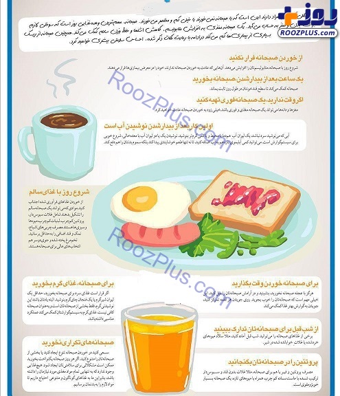 اینفوگرافیک/ هزار و یک دلیل برای اینکه باید صبحانه بخورید