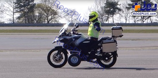 موتور سیکلت خودران BMW آزمایش شد +تصاویر