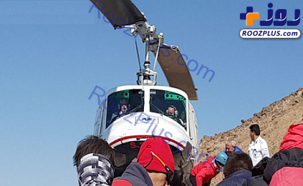 حمله قلبی، مانع فتح قله دماوند/ نجات دختر جوان به وسیله بالگرد + عکس