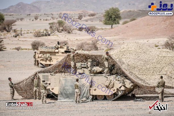 برگزاری بزرگترین رزمایش نظامی انگلیس در عمان +تصاویر