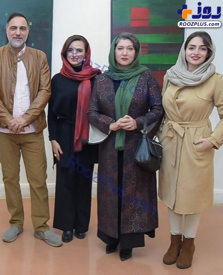 «گلاره عباسی» در کنار کارگردان و بازیگران «شهرزاد» +عکس