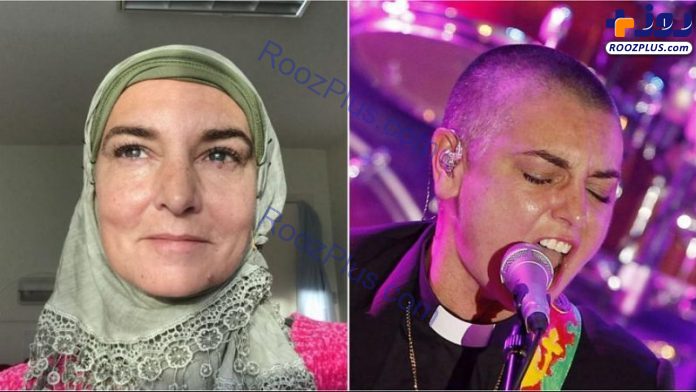 عکس/ شینید اوکانر، خواننده سرشناس ایرلندی، مسلمان شد