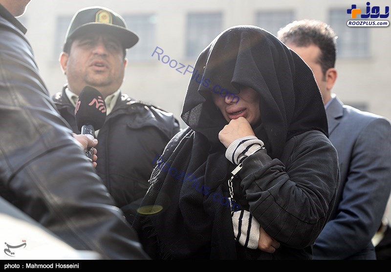 عکس/ دستگیری زن مواد فروش در طرح رعد
