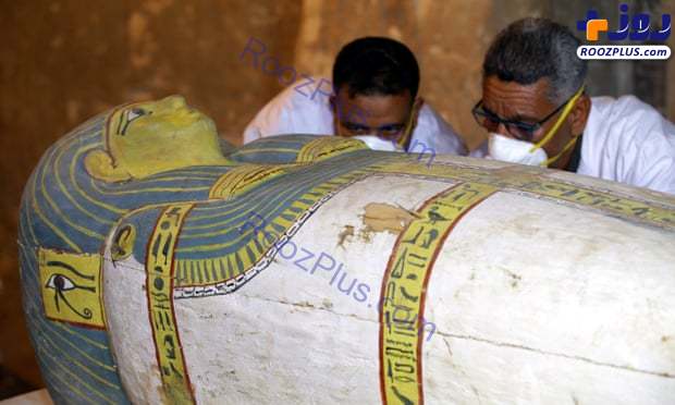 کشف مومیایی سه هزار ساله یک زن در مصر +تصاویر
