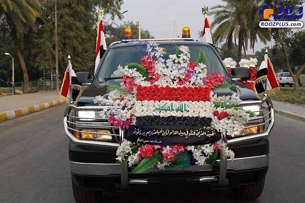 مراسم تشییع پیکرهای شهیدان سلیمانی و المهندس در «کاظمین»/حضور باشکوه هزاران عراقی