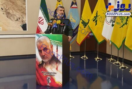 عکس/پرچم‌های گروه‌های مقاومت در کنار پرچم‌های ایران و سپاه