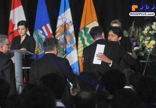 نخست وزیر کانادا در مراسم یادبود قربانیان سقوط هواپیمای اوکراینی/عکس