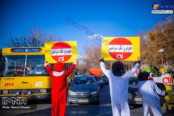 عکس/ غافلگیری خودروهای تک سرنشین در اصفهان