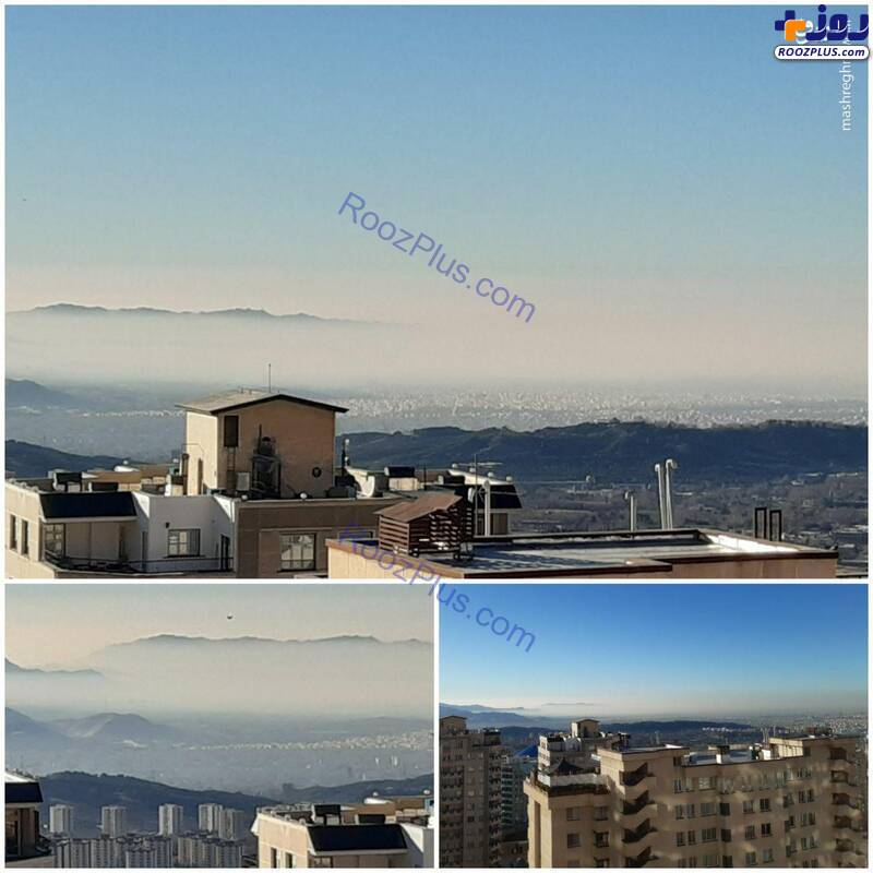 آلودگی هوای امروز تهران را ببینید +عکس