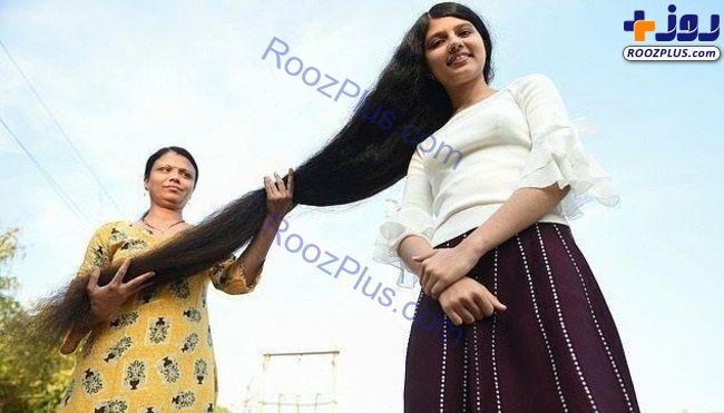 عکس/ صاحب بلندترین موی جهان