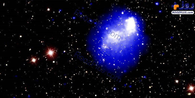 عکس/ برخورد نادر بین چهار خوشه کهکشان