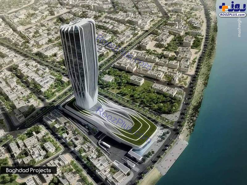 ساخت ساختمان بانک مرکزی عراق+تصاویر