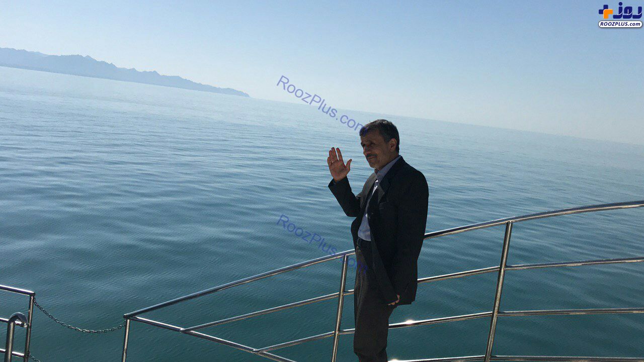 سفر احمدی نژاد به جزیره هرمز +عکس