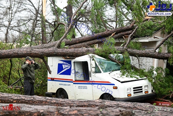 طوفان مرگبار در آمریکا +عکس