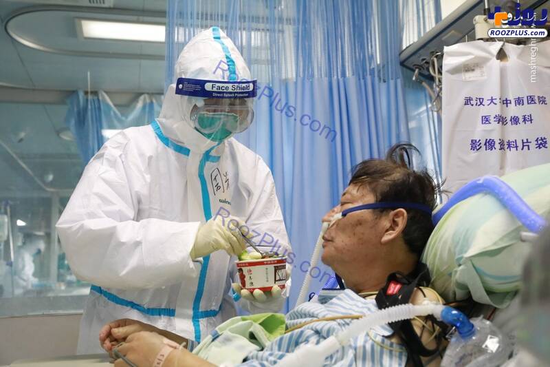 عکس/ بخش مراقبت‌های ویژه بیمارستان ووهان چین