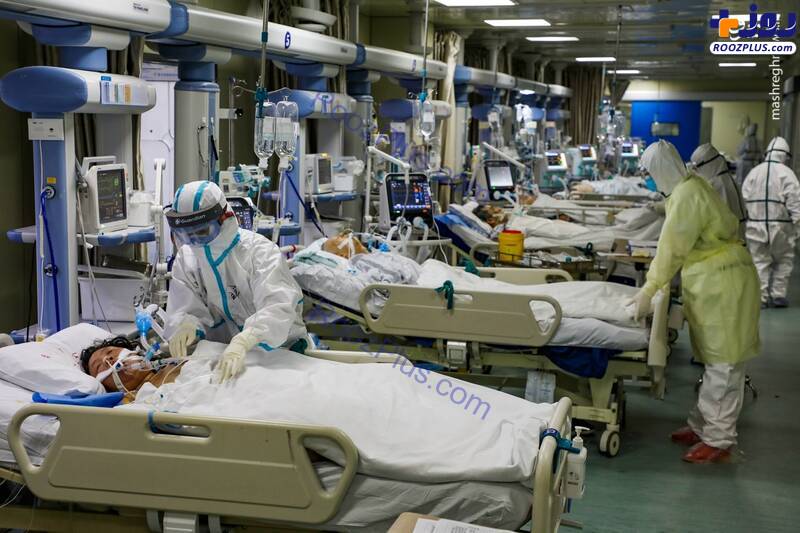 عکس/ بخش مراقبت‌های ویژه بیمارستان ووهان چین