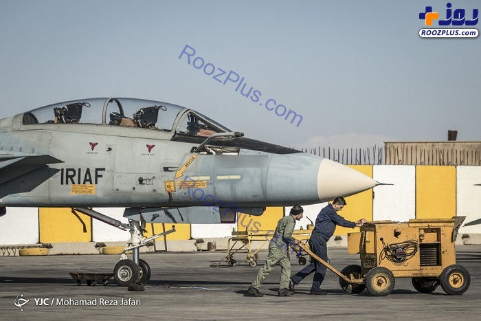 عکس/ اورهال جنگنده F-۱۴ توسط متخصصان ایرانی