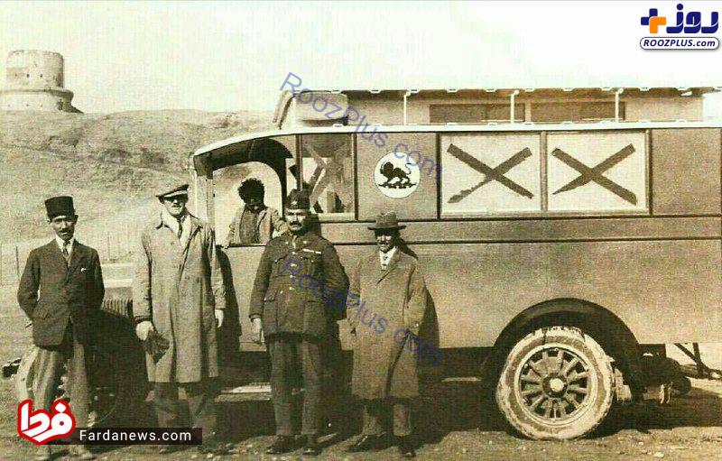 اولین آمبولانس در ایران سال ۱۳۰۶ +عکس