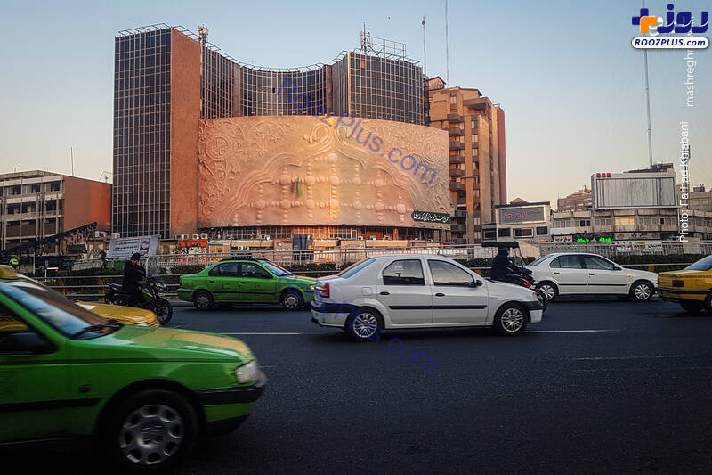 جدیدترین دیوارنگاره میدان ولیعصر(عج) +عکس