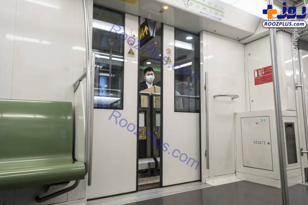 وضعیت مترو در چین بعد از انتشار ویروس کرونا/تصاویر