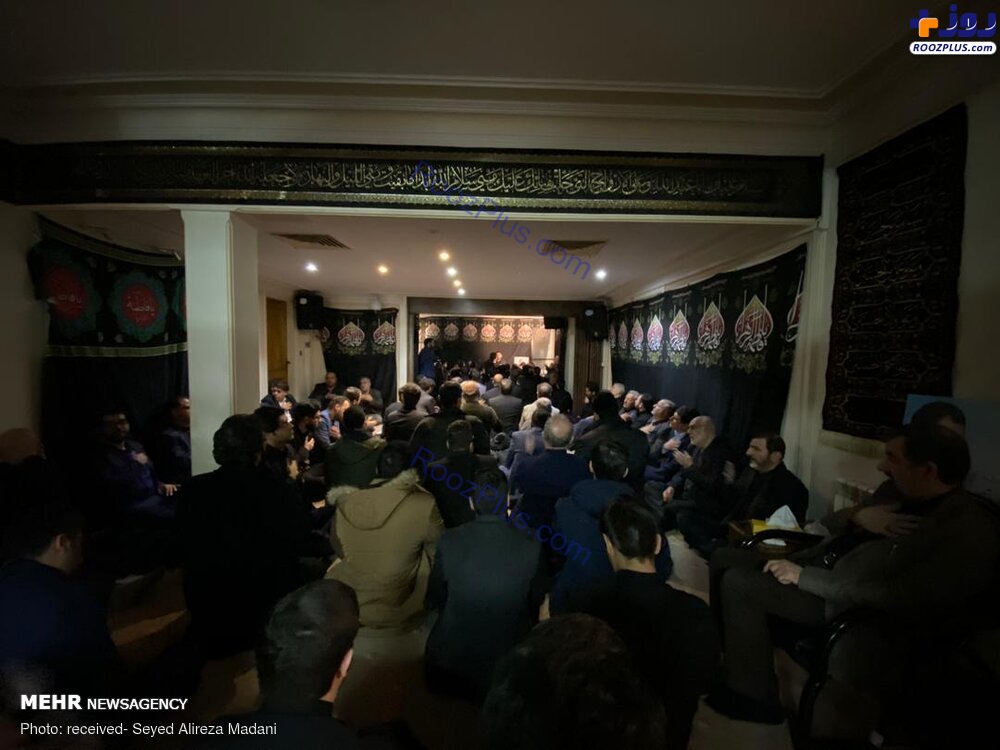 مجلس عزای حضرت فاطمه زهرا (س) در منزل محسن رضایی +عکس