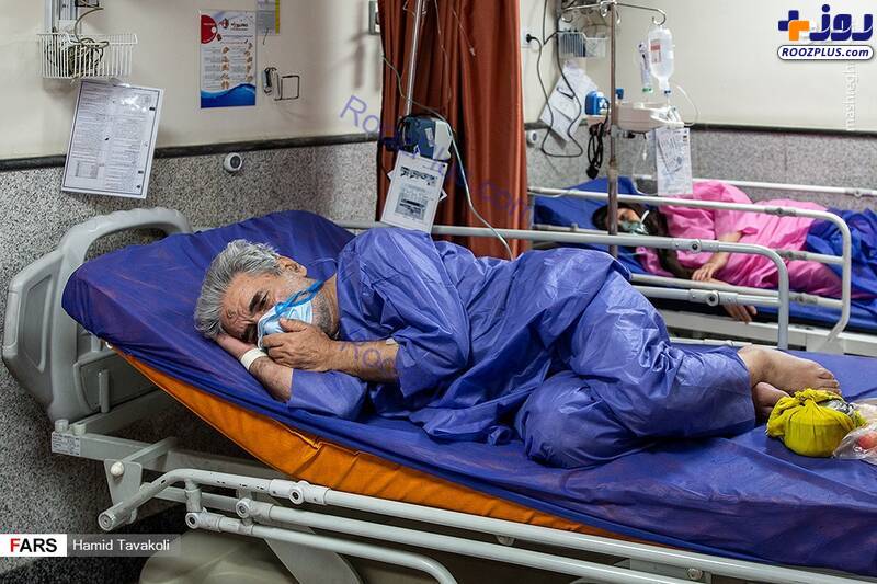 بخش ویژه کرونا در بیمارستان ارتش+تصاویر