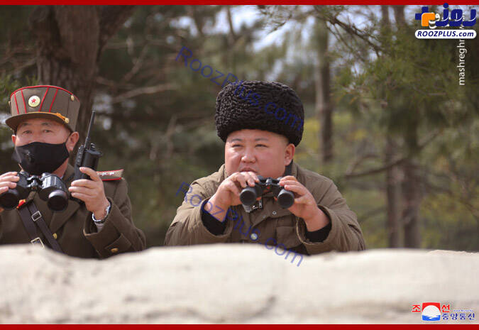 حضور اون در آزمایش موشکی جدید کره شمالی +عکس