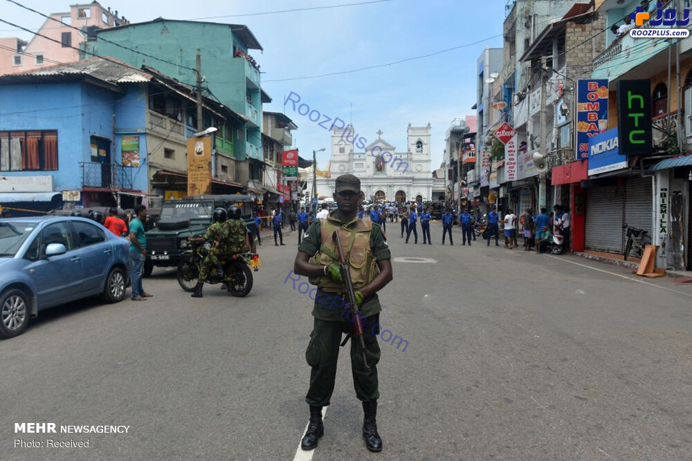 انفجار مرگبار شش بمب در سریلانکا +عکس
