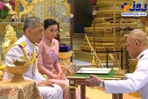 ازدواج پادشاه تایلند با رئیس گارد محافظانش +عکس