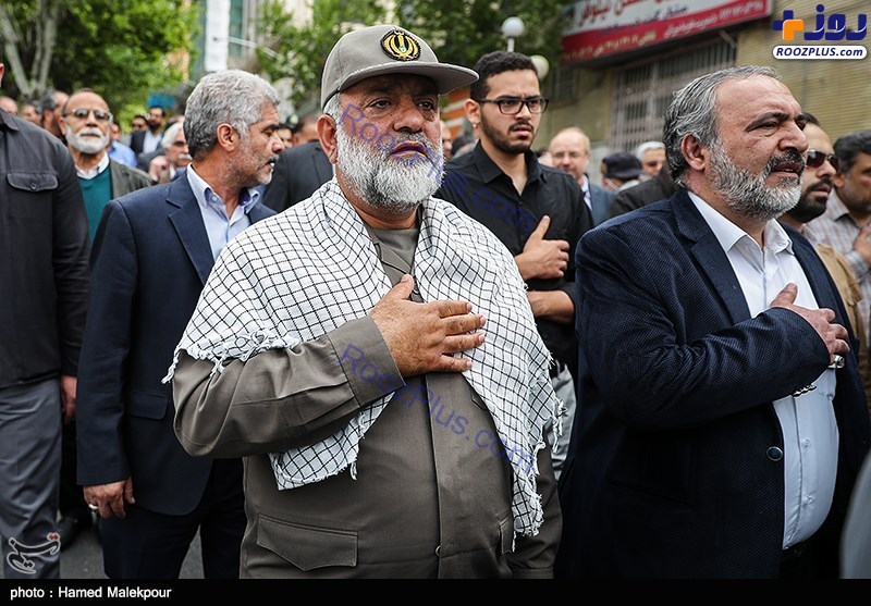 حضور چهره های سیاسی در مراسم تشییع پیکر مادر شهیدان طهرانی‌مقدم +عکس