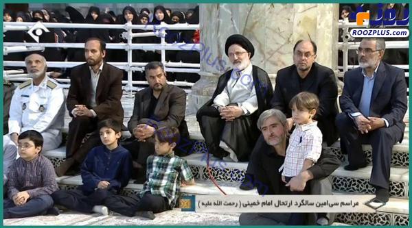 نوه‌های رهبر انقلاب در مراسم ارتحال امام خمینی(ره) +عکس