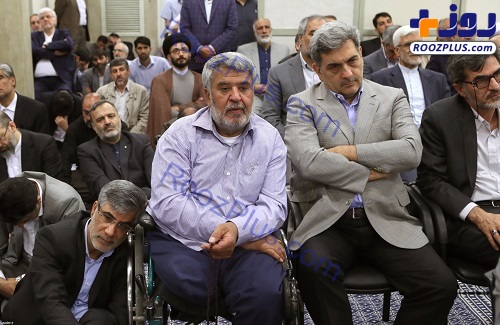 دیدار مسئولان نظام و سفرای کشورهای اسلامی با رهبر انقلاب +عکس