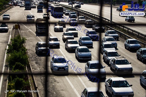 ترافیک سنگین بازگشت مسافران عید فطر +عکس
